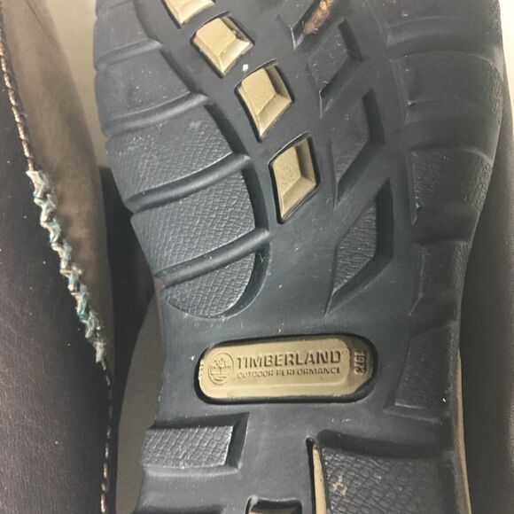 Timberland women khaki suede Mules size 11 - Picture 6 of 8